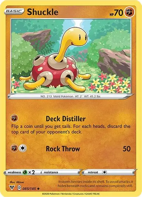Shuckle - Pokemon Vivid Voltage #85