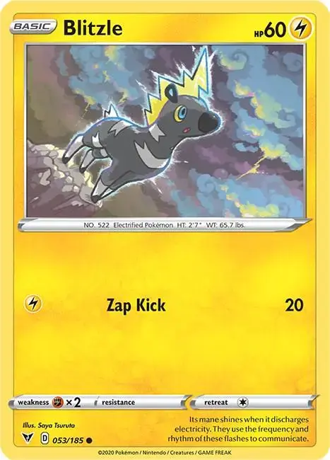 Blitzle - Pokemon Vivid Voltage #53
