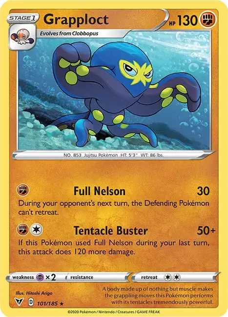 Grapploct - Pokemon Vivid Voltage #101