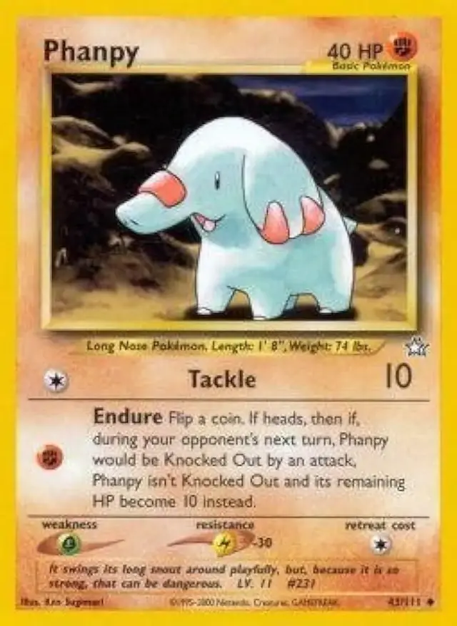 Phanpy - Pokemon Neo Genesis #43