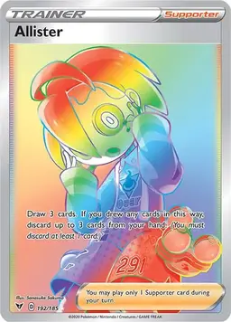 Allister 192 - Pokemon Vivid Voltage