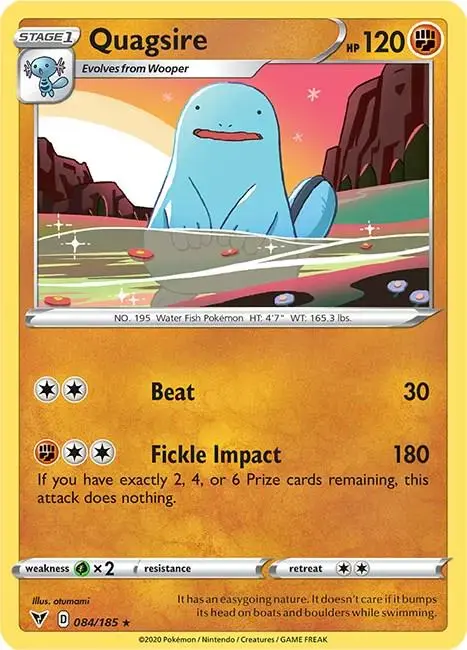 Quagsire - Pokemon Vivid Voltage #84