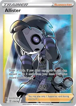 Allister - Pokemon Vivid Voltage