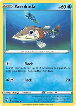 Arrokuda - Pokemon Vivid Voltage