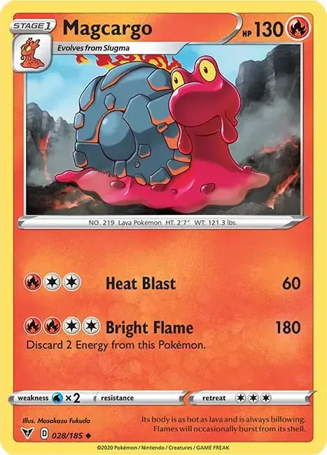 Magcargo - Pokemon Vivid Voltage #28