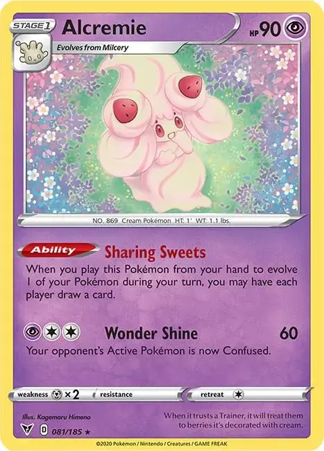 Alcremie - Pokemon Vivid Voltage #81