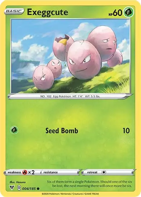 Exeggcute - Pokemon Vivid Voltage #4