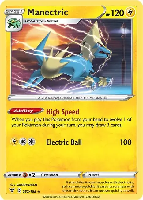 Manectric - Pokemon Vivid Voltage #52
