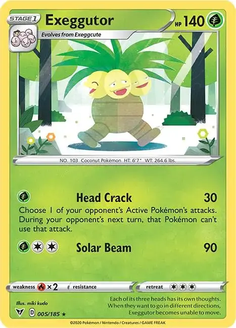 Exeggutor - Pokemon Vivid Voltage #5