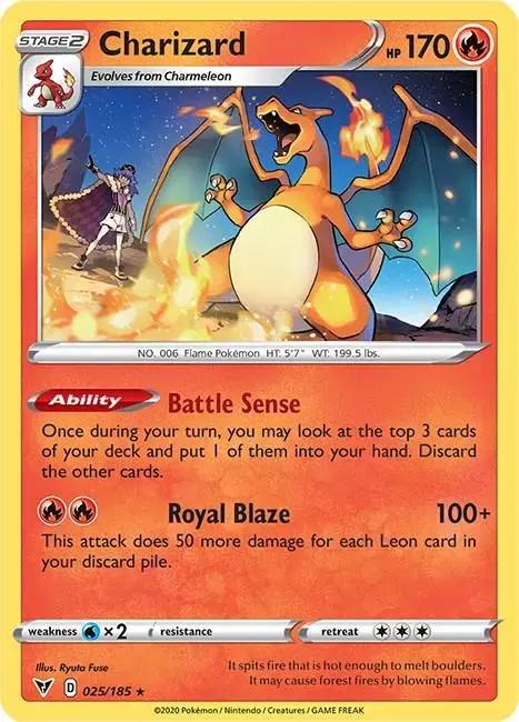 Charizard - Pokemon Vivid Voltage #25