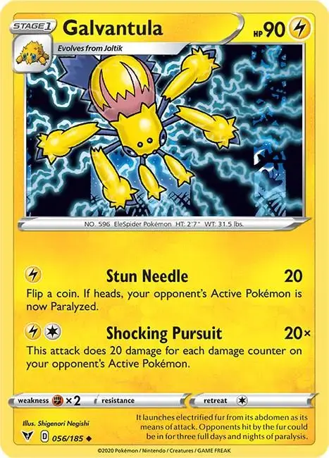 Galvantula - Pokemon Vivid Voltage #56