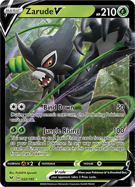 Zarude V - Pokemon Vivid Voltage #22
