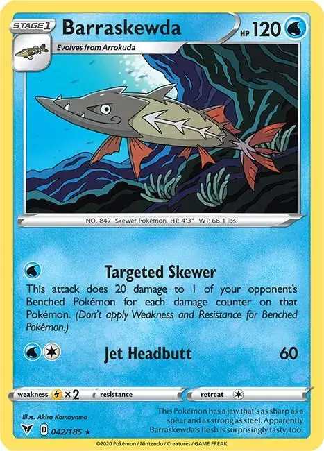 Barraskewda - Pokemon Vivid Voltage #42