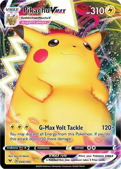 Pikachu VMAX - Pokemon Vivid Voltage #44