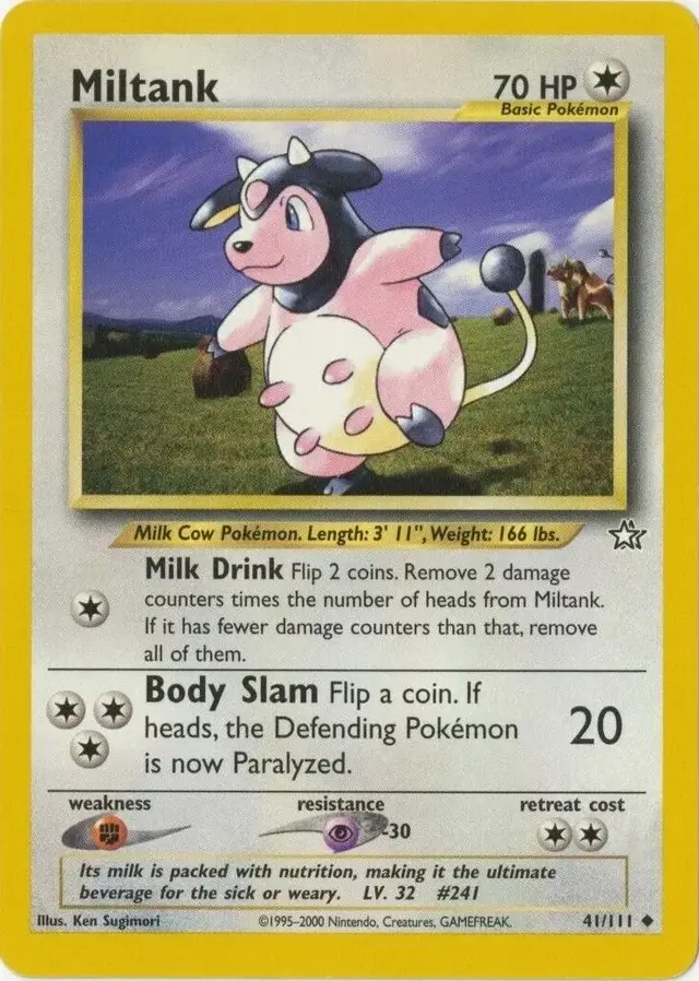Miltank - Pokemon Neo Genesis #41