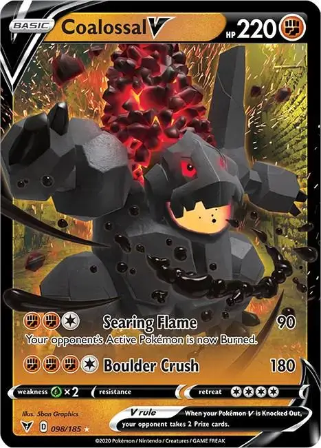 Coalossal V - Pokemon Vivid Voltage #98