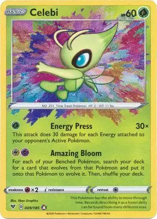 Celebi [Holo] - Pokemon Vivid Voltage #9