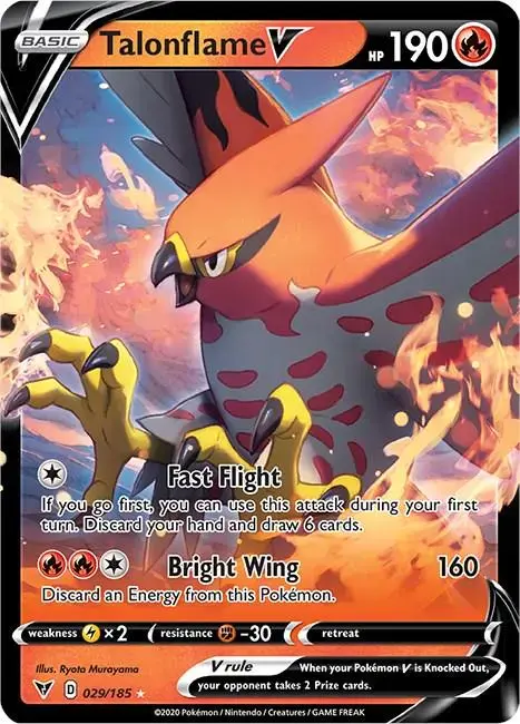 Talonflame V - Pokemon Vivid Voltage #29