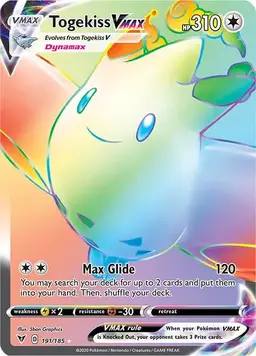 Togekiss VMAX #191 - Pokemon Vivid Voltage
