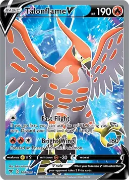 Talonflame V - Pokemon Vivid Voltage