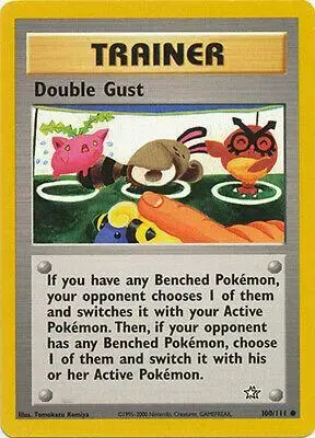 Double Gust - Pokemon Neo Genesis #100
