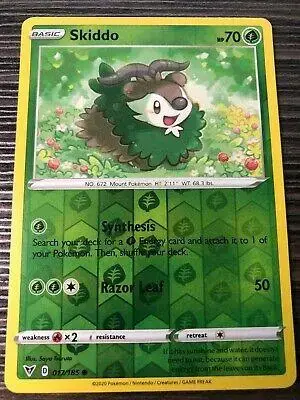 Skiddo [Reverse Holo] - Pokemon Vivid Voltage #17