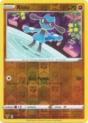 Riolu [Reverse Holo] - Pokemon Vivid Voltage #90