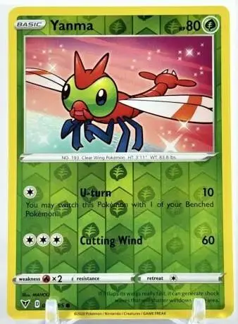 Yanma [Reverse Holo] - Pokemon Vivid Voltage #6