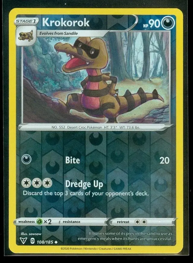Krokorok [Reverse Holo]