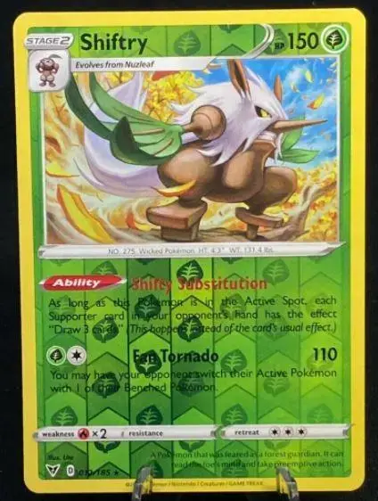 Shiftry [Reverse Holo] - Pokemon Vivid Voltage #12