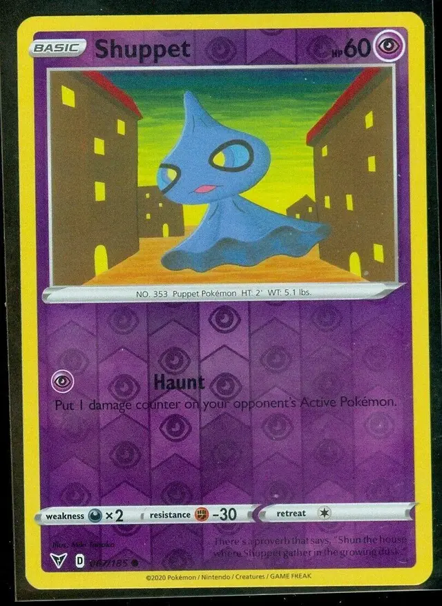 Shuppet [Reverse Holo] - Pokemon Vivid Voltage #67