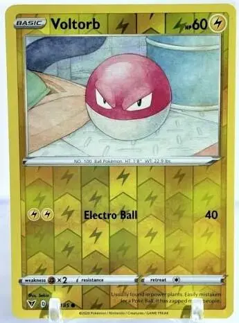 Voltorb [Reverse Holo] - Pokemon Vivid Voltage #45