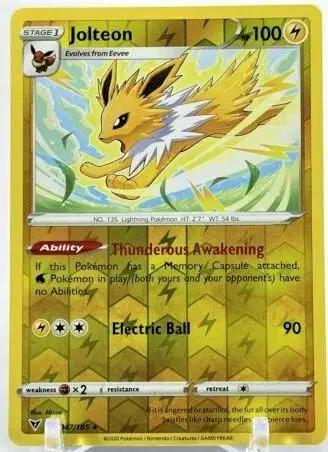 Jolteon [Reverse Holo] - Pokemon Vivid Voltage #47