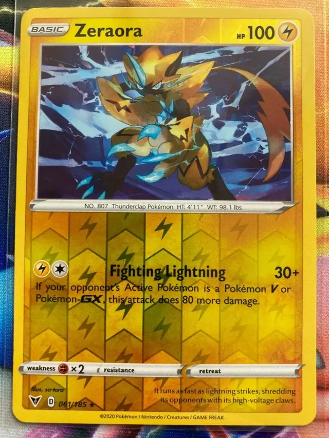 Zeraora [Reverse Holo] - Pokemon Vivid Voltage #61