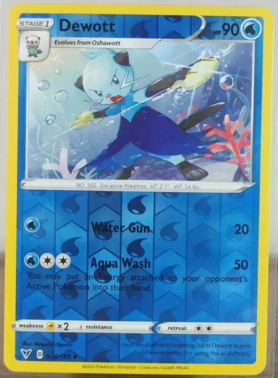 Dewott [Reverse Holo] - Pokemon Vivid Voltage #34