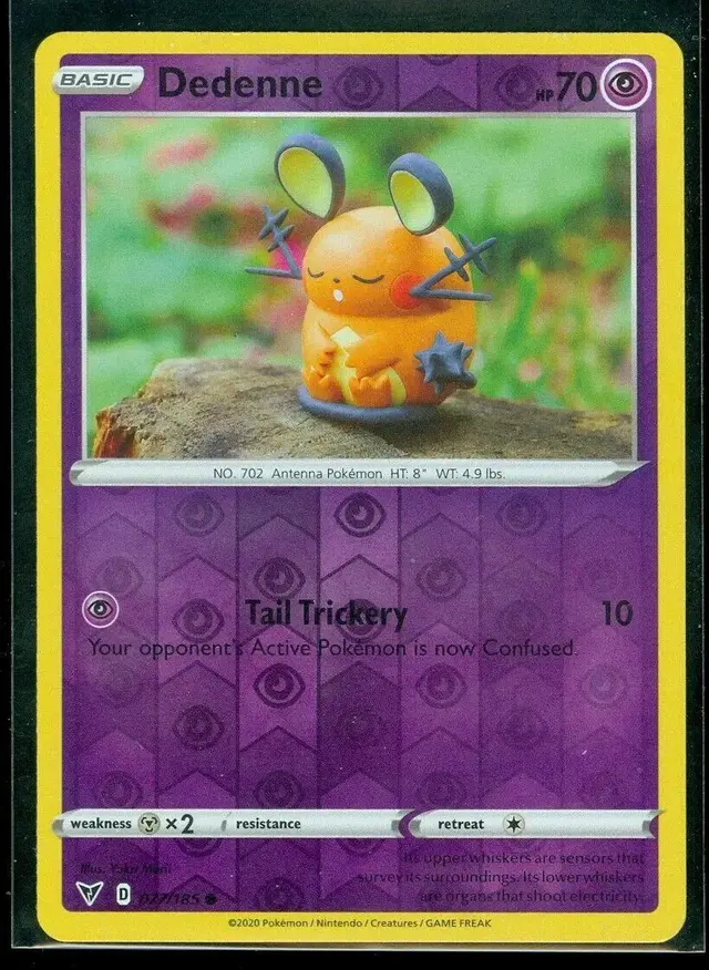 Dedenne [Reverse Holo] - Pokemon Vivid Voltage #77