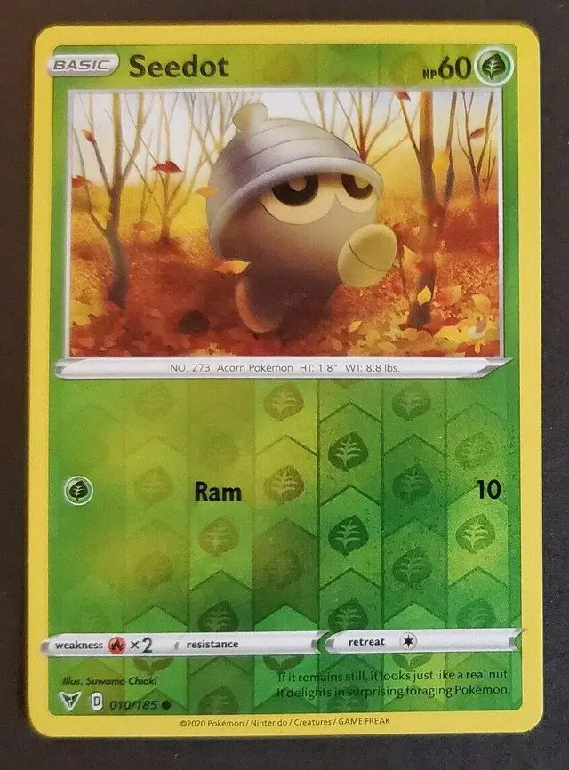 Seedot [Reverse Holo] - Pokemon Vivid Voltage #10