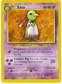 Xatu - Pokemon Neo Genesis #52