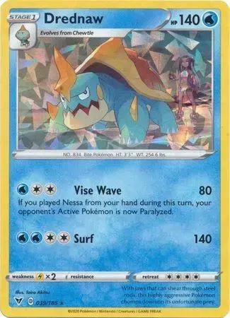 Drednaw [Cracked Ice] - Pokemon Vivid Voltage #39