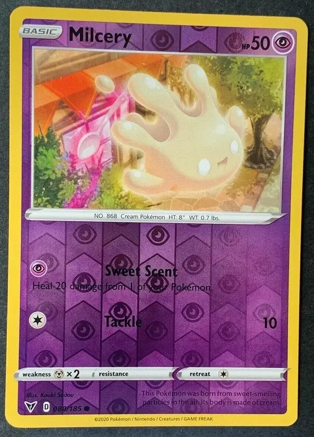 Milcery [Reverse Holo] - Pokemon Vivid Voltage #80