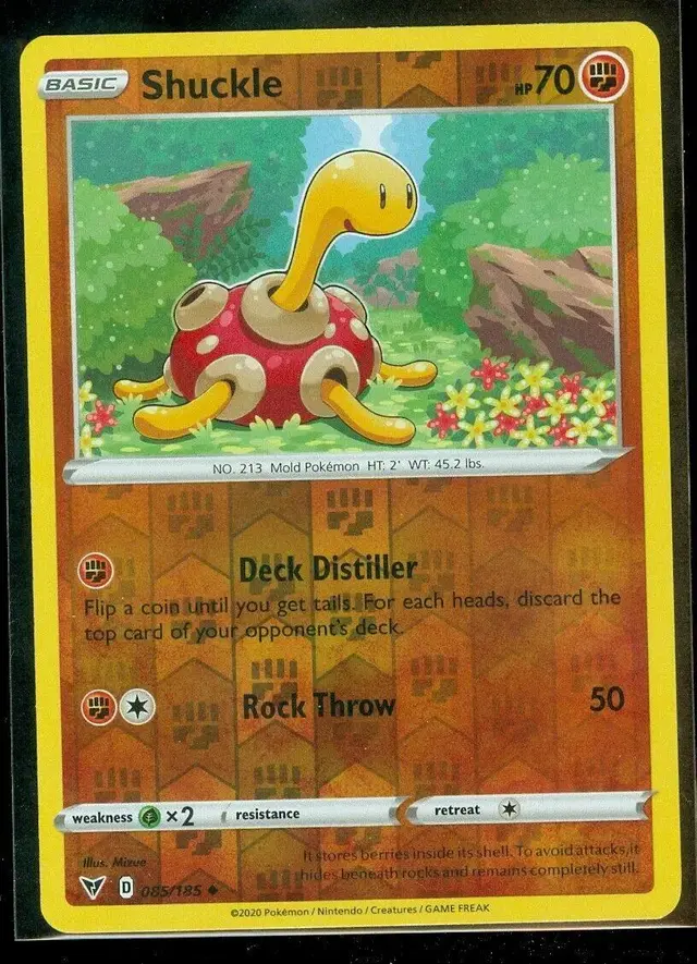 Shuckle [Reverse Holo] - Pokemon Vivid Voltage #85