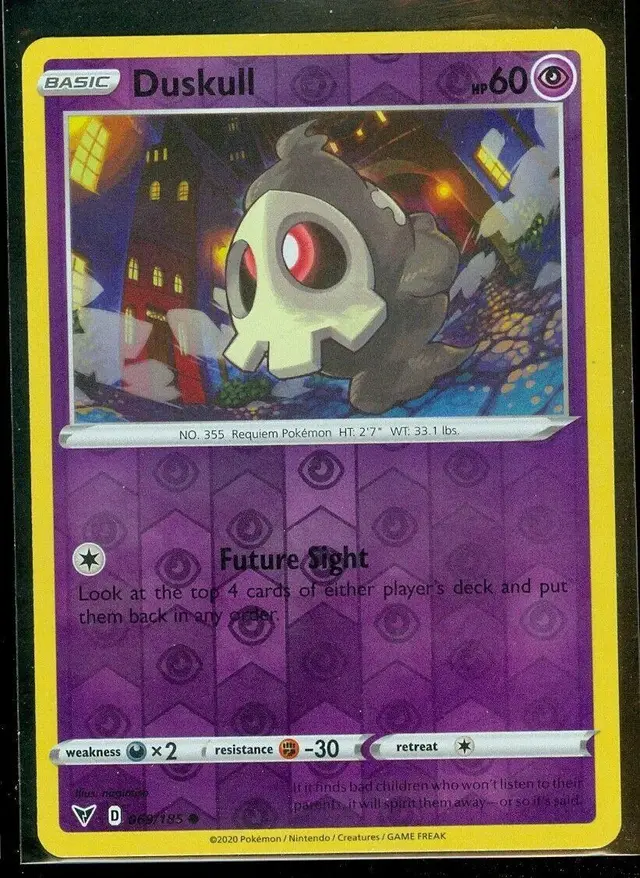 Duskull [Reverse Holo] - Pokemon Vivid Voltage #69