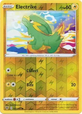Electrike [Reverse Holo] - Pokemon Vivid Voltage #51