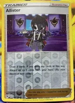 Allister [Reverse Holo] - Pokemon Vivid Voltage