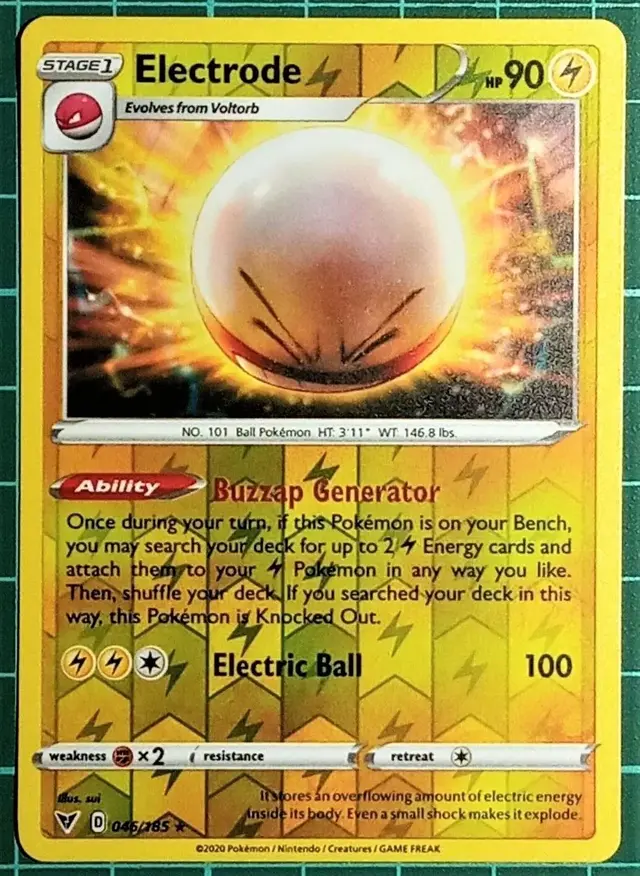 Electrode [Reverse Holo] - Pokemon Vivid Voltage #46
