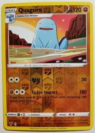 Quagsire [Reverse Holo] - Pokemon Vivid Voltage #84