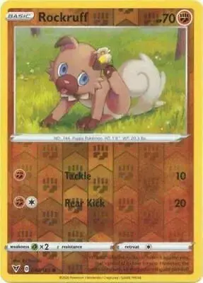 Rockruff [Reverse Holo] - Pokemon Vivid Voltage #94