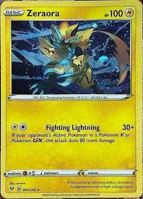 Zeraora [Cosmos Holo] - Pokemon Vivid Voltage #61