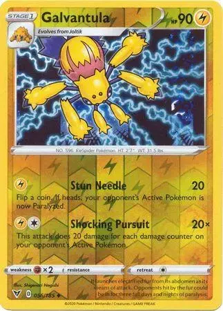 Galvantula [Reverse Holo] - Pokemon Vivid Voltage #56