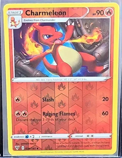 Charmeleon [Reverse Holo] - Pokemon Vivid Voltage #24